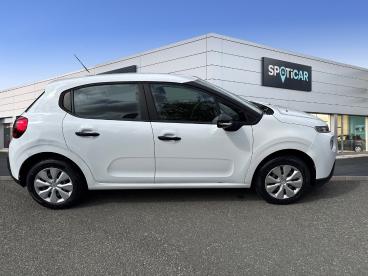 SPOTICAR Citroën C3 Puretech 68ch Feel Occasion - Citadine Essence Blanc Banquise - Vernouillet - 1203773513_4
