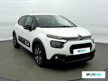 SPOTICAR Citroën C3 1.2 Puretech 83ch S&s Shine Occasion - Citadine Essence Blanc Banquise (o) - Eybens - 1203773755_3