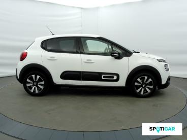 SPOTICAR Citroën C3 1.2 Puretech 83ch S&s Shine Occasion - Citadine Essence Blanc Banquise (o) - Eybens - 1203773755_4
