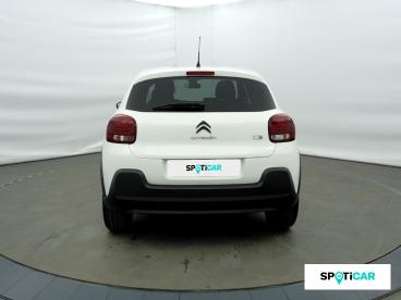 SPOTICAR Citroën C3 1.2 Puretech 83ch S&s Shine Occasion - Citadine Essence Blanc Banquise (o) - Eybens - 1203773755_5