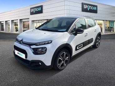 SPOTICAR Citroën C3 1.2 Puretech 83ch S&s Shine Occasion - Citadine Essence Blanc Banquise (o) - Eybens - 1203773761_1