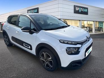 SPOTICAR Citroën C3 1.2 Puretech 83ch S&s Shine Occasion - Citadine Essence Blanc Banquise (o) - Eybens - 1203773761_3
