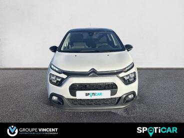SPOTICAR Citroën C3 Puretech 83 S&s Bvm Shine Occasion - Citadine Essence Blanc Banquise - Cosne Cours Sur Loire - 1203778896_2