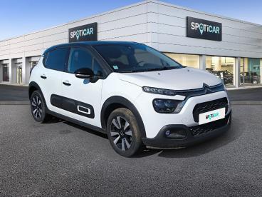 SPOTICAR Citroën C3 Puretech 83 S&s Bvm5 Shine Occasion - Citadine Essence Blanc - Ajaccio - 1203780313_3