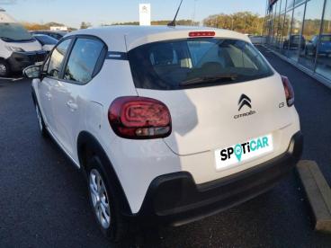 SPOTICAR Citroën C3 1.2 Puretech 83ch S&s You! Occasion - Citadine Essence Blanc Banquise (o) - Redon - 1203781154_3