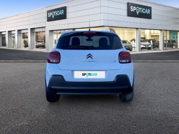 SPOTICAR Citroën C3 1.2 Puretech 83ch S&s Shine Occasion - Citadine Essence Blanc Banquise (o) - Reims - 1203781205_5