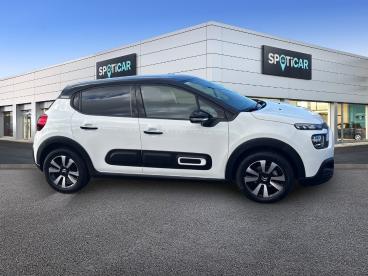 SPOTICAR Citroën C3 1.2 Puretech 83ch S&s Shine Occasion - Citadine Essence Blanc Banquise (o) - Reims - 1203781245_4