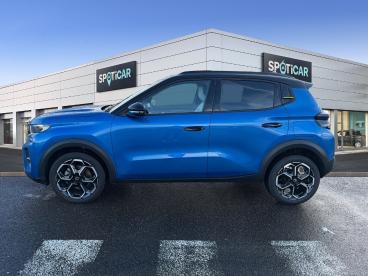 SPOTICAR Citroën C3 1.2 Turbo 100ch Max Occasion - Citadine Essence Bright Blue (m) -  Toit Noir Perla Nera - Autun - 1203781420_4