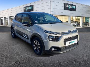 SPOTICAR Citroën C3 1.2 Puretech 83ch S&s Shine Occasion - Citadine Essence Sable (n) - Noir Perla Nera - Albertville - 1203781529_3