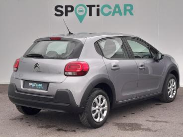 SPOTICAR Citroën C3 Bluehdi 100 Bvm Plus Occasion - Citadine Diesel Gris Clair - Montrond Les Bains - 1203782526_3