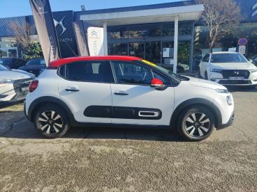 SPOTICAR Citroën C3 Puretech 83 S&s Bvm5 Shine Occasion - Citadine Essence Blanc - Ajaccio - 1203782939_4