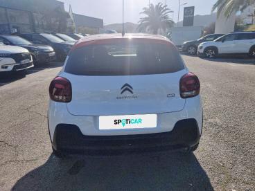 SPOTICAR Citroën C3 Puretech 83 S&s Bvm5 Shine Occasion - Citadine Essence Blanc - Ajaccio - 1203782939_5
