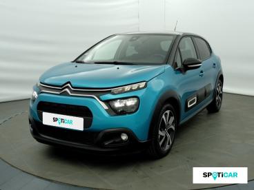 SPOTICAR Citroën C3 1.2 Puretech 83ch S&s Shine Pack 123g Occasion - Citadine Essence Bleu - Albertville - 1203783346_1