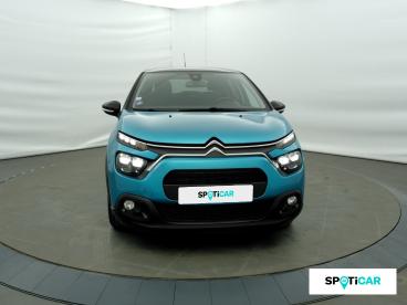 SPOTICAR Citroën C3 1.2 Puretech 83ch S&s Shine Pack 123g Occasion - Citadine Essence Bleu - Albertville - 1203783346_2