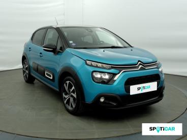 SPOTICAR Citroën C3 1.2 Puretech 83ch S&s Shine Pack 123g Occasion - Citadine Essence Bleu - Albertville - 1203783346_3