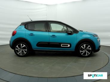 SPOTICAR Citroën C3 1.2 Puretech 83ch S&s Shine Pack 123g Occasion - Citadine Essence Bleu - Albertville - 1203783346_4