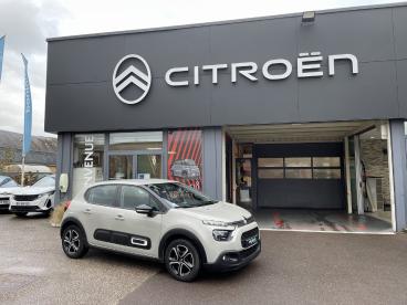 SPOTICAR Citroën C3 Puretech 83 S&s Bvm Feel Pack Occasion - Citadine Essence Beige - Pavilly - 1203783969_1