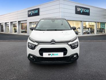 SPOTICAR Citroën C3 1.2 Puretech 110ch S&s Shine Pack 125g Occasion - Citadine Essence Blanc Banquise (o) - Noir Onyx - Charleville Mezieres - 1203784676_2