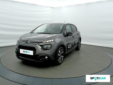 SPOTICAR Citroën C3 1.5 Bluehdi 100ch S&s Shine Pack E6.d Occasion - Citadine Diesel Gris Platinium (m) - Albertville - 1203784976_1