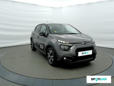 SPOTICAR Citroën C3 1.5 Bluehdi 100ch S&s Shine Pack E6.d Occasion - Citadine Diesel Gris Platinium (m) - Albertville - 1203784976_3