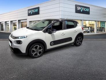 SPOTICAR Citroën C3 Puretech 110 S&s Bvm6 Shine Occasion - Citadine Essence Blanc - Reze - 1203786308_1