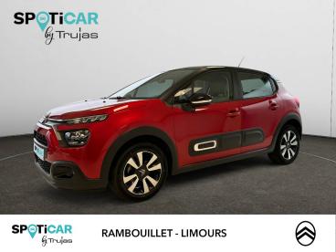 SPOTICAR Citroën C3 Puretech 110 S&s Eat6 Shine Occasion - Citadine Essence Rouge - Gazeran - 1203788476_1