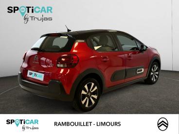 SPOTICAR Citroën C3 Puretech 110 S&s Eat6 Shine Occasion - Citadine Essence Rouge - Gazeran - 1203788476_5