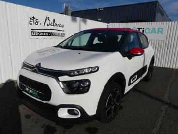 SPOTICAR Citroën C3 Puretech 110 S&s Bvm6 Shine Occasion - Citadine Essence Blanc - Lezignan corbieres - 1203789610_1