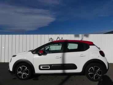 SPOTICAR Citroën C3 Puretech 110 S&s Bvm6 Shine Occasion - Citadine Essence Blanc - Lezignan corbieres - 1203789610_3