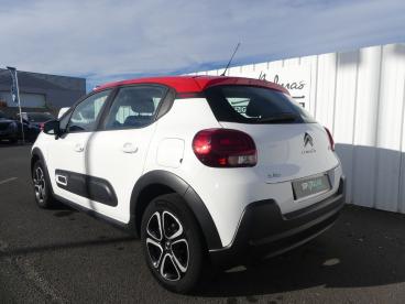 SPOTICAR Citroën C3 Puretech 110 S&s Bvm6 Shine Occasion - Citadine Essence Blanc - Lezignan corbieres - 1203789610_4