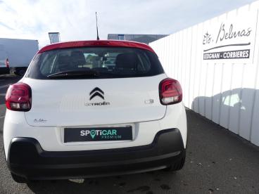 SPOTICAR Citroën C3 Puretech 110 S&s Bvm6 Shine Occasion - Citadine Essence Blanc - Lezignan corbieres - 1203789610_5