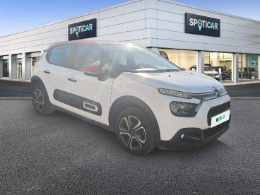 SPOTICAR Citroën C3 Puretech 110 S&s Eat6 Shine Occasion - Citadine Essence Blanc - Ajaccio - 1203789883_3