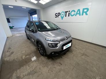 SPOTICAR Citroën C3 Puretech 110 S&s Bvm6 Shine Occasion - Citadine Essence Gris - Lormont - 1203789992_3