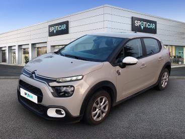 SPOTICAR Citroën C3 1.2 Puretech 83ch S&s You Occasion - Citadine Essence Sable (n) - Abbeville - 1203790557_1
