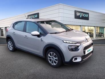 SPOTICAR Citroën C3 1.2 Puretech 83ch S&s You Occasion - Citadine Essence Sable (n) - Abbeville - 1203790557_3