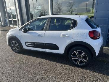 SPOTICAR Citroën C3 Puretech 83 S&s Bvm Feel Nav Occasion - Citadine Essence Blanc - Montbrison - 1203791812_3