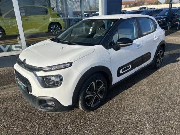 SPOTICAR Citroën C3 Puretech 83 S&s Bvm Feel Nav Occasion - Citadine Essence Blanc - Montbrison - 1203791812_4