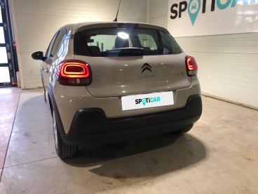 SPOTICAR Citroën C3 Puretech 83 Ch Bvm5 You Occasion - Citadine Essence Beige - Lormont - 1203792541_5