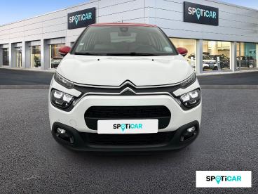 SPOTICAR Citroën C3 Puretech 83 S&s Bvm5 Shine Occasion - Citadine Essence Blanc - Rochefort - 1203792579_2