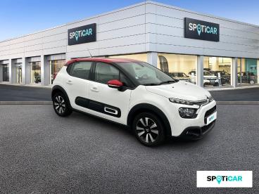 SPOTICAR Citroën C3 Puretech 83 S&s Bvm5 Shine Occasion - Citadine Essence Blanc - Rochefort - 1203792579_3