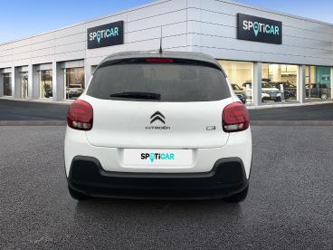 SPOTICAR Citroën C3 1.2 Puretech 83ch S&s Shine Pack 123g Occasion - Citadine Essence Blanc Banquise (o) - Noir Onyx - Charleville Mezieres - 1203792725_5