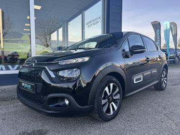 SPOTICAR Citroën C3 Puretech 110 Eat6 Max Occasion - Citadine Essence Noir - Montbrison - 1203793524_1