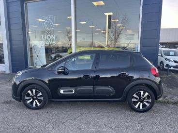 SPOTICAR Citroën C3 Puretech 110 Eat6 Max Occasion - Citadine Essence Noir - Montbrison - 1203793524_2