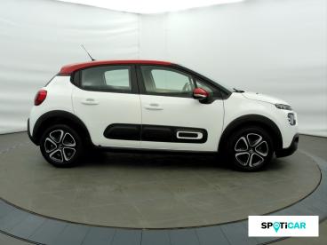 SPOTICAR Citroën C3 1.2 Puretech 83ch S&s Shine Occasion - Citadine Essence Blanc Banquise (o) - Chambery - 1203794784_4