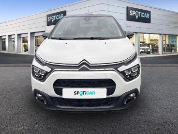 SPOTICAR Citroën C3 1.2 Puretech 83ch S&s Shine Occasion - Citadine Essence Blanc Banquise (o) - Hazebrouck - 1203796123_2