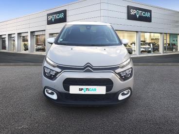 SPOTICAR Citroën C3 1.2 Puretech 110ch S&s Shine Eat6 Occasion - Citadine Essence Sable (nacré) - Abbeville - 1203796444_2