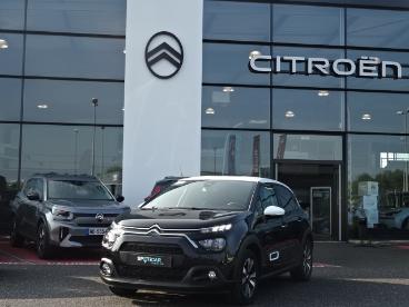 SPOTICAR Citroën C3 Puretech 110 Eat6 Max Occasion - Citadine Essence Noir - Saint Germain Laprade - 1203797361_1