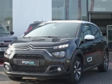 SPOTICAR Citroën C3 Puretech 110 Eat6 Max Occasion - Citadine Essence Noir - Saint Germain Laprade - 1203797361_2