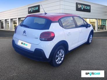 SPOTICAR Citroën C3 Bluehdi 75 S&s Feel Occasion - Citadine Diesel Blanc - Manosque - 1203798674_3