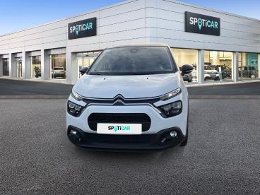 SPOTICAR Citroën C3 1.2 Puretech 83ch S&s Shine Occasion - Citadine Essence Blanc Banquise (o) - Reims - 1203799091_2